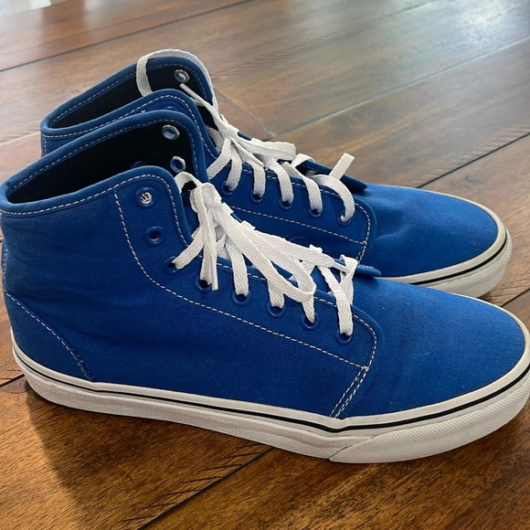 Vans Shoes - RARE Vans classic blue hi high top sz mens 9 womens 10.5 (RARE DEADSTOCK) unisex